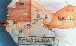 1997 Dakkar - Dakkar Race Map